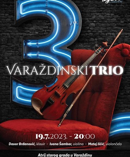 Koncert Varaždinskog tria u Velikoj koncertnoj dvorani HNK u Varaždinu