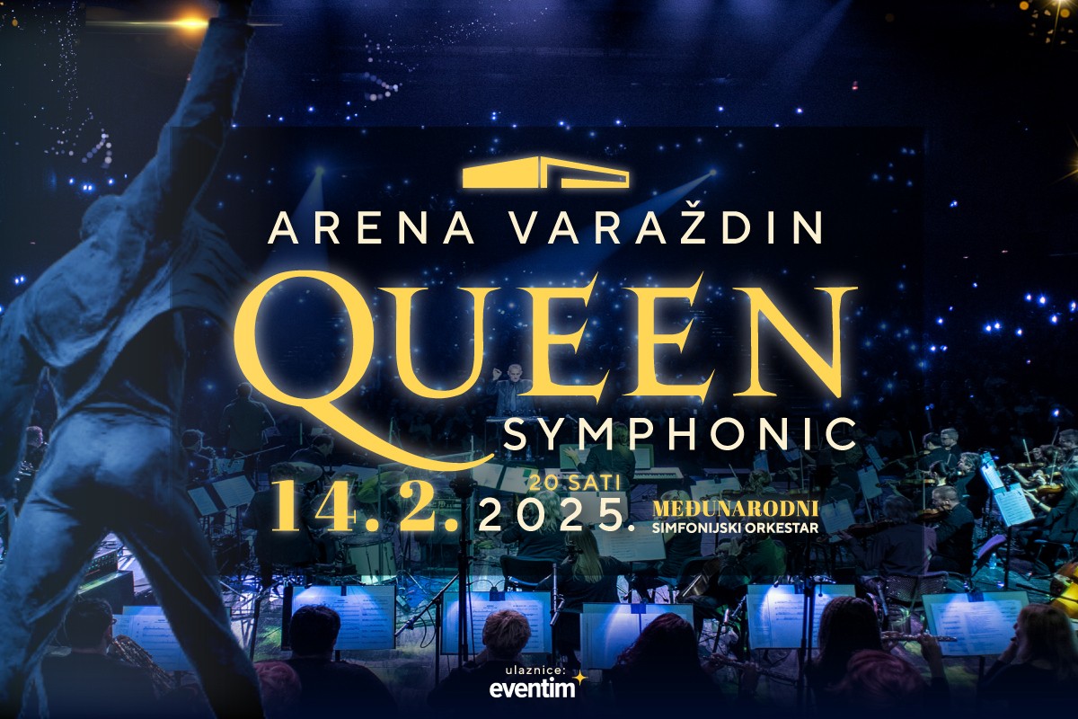 Valentinovski Rock spektakl ’Queen Symphonic’ u Areni Varaždin gotovo rasprodan